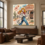 Saloon Daydream Queen — artwork in an interior setting 3