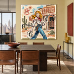 Saloon Daydream Queen — artwork in an interior setting 6