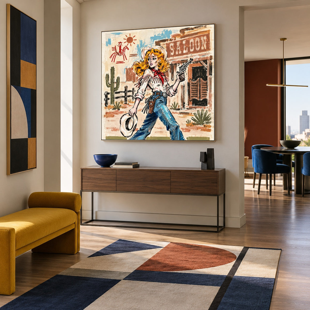 Saloon Daydream Queen — artwork in an interior setting 7