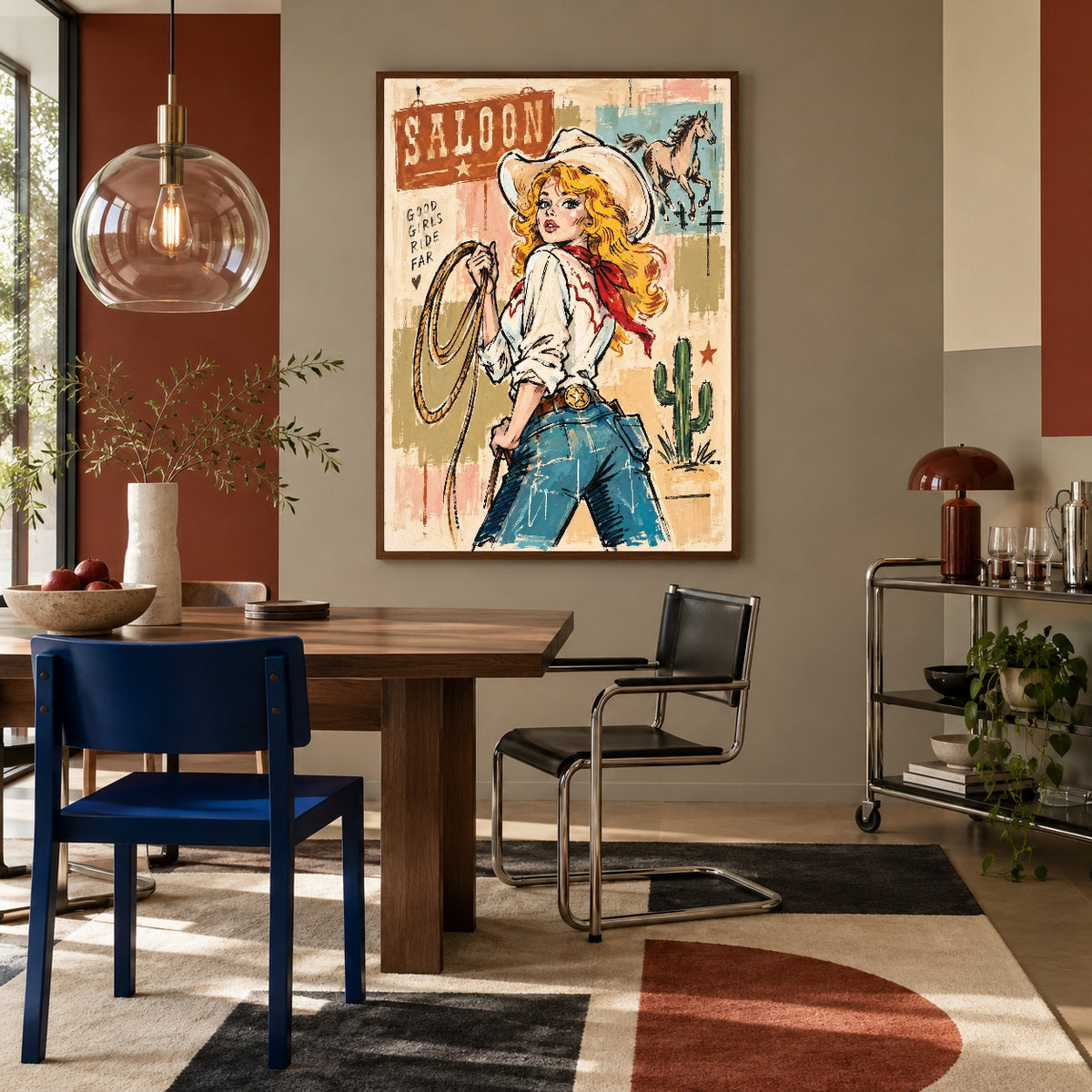 Saloon Sunbeam — artwork in an interior setting 5