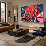 Songs Beneath Vermilion — featured artwork in a living space