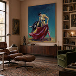 The Crimson Turn — featured artwork in a living space