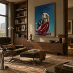 The Crimson Turn — artwork in an interior setting 7