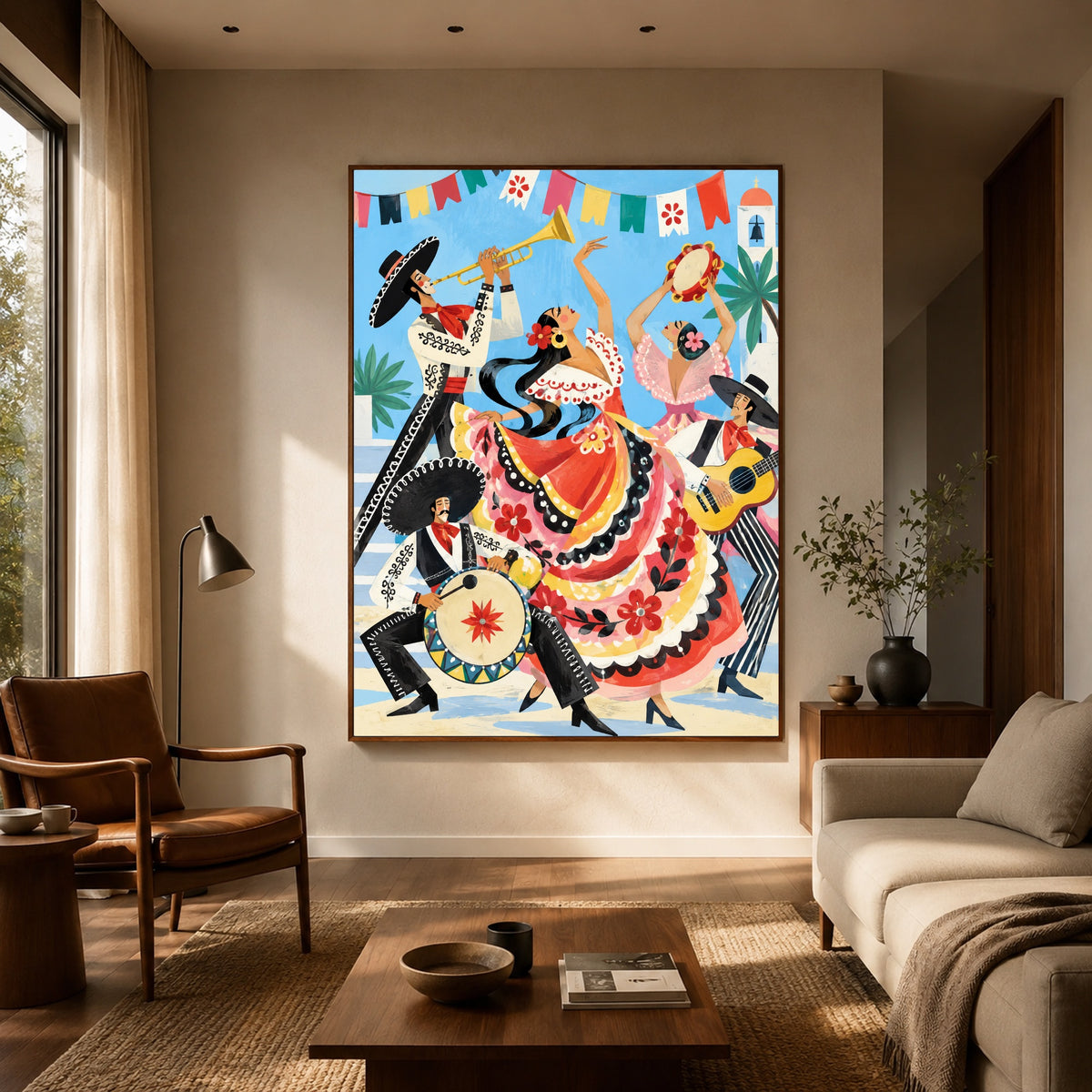 The Fiesta Within — featured artwork in a living space