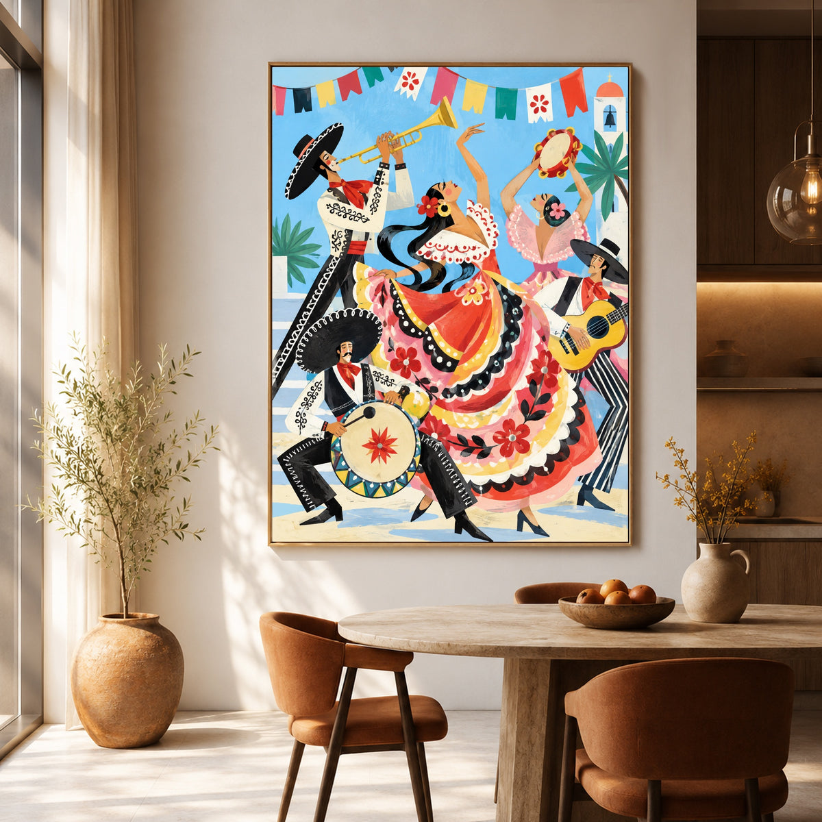 The Fiesta Within — artwork in an interior setting 3