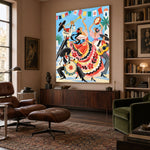 The Fiesta Within — artwork in an interior setting 8