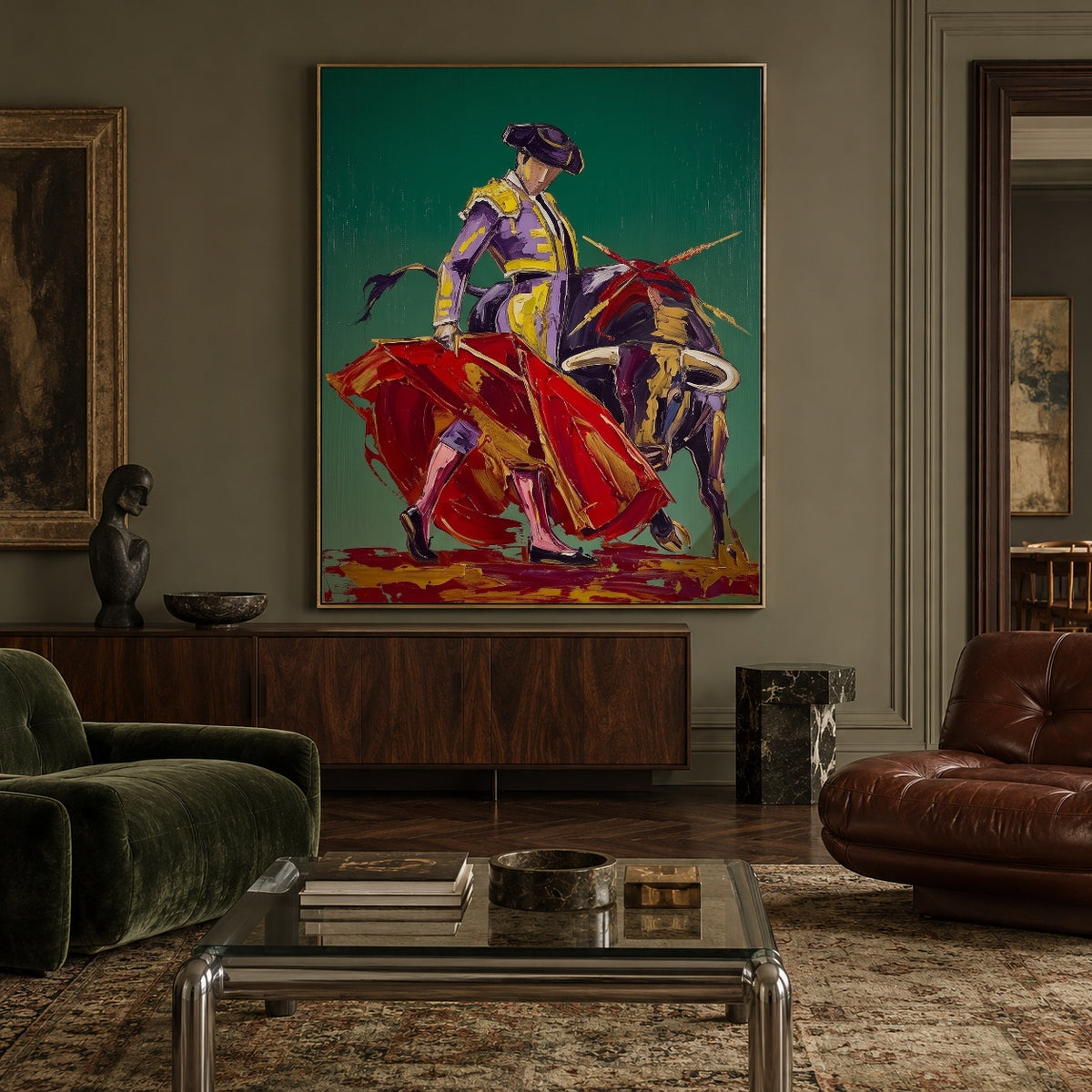 Violet Bravery — featured artwork in a living space