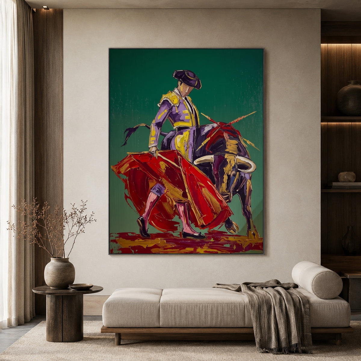 Violet Bravery — artwork in an interior setting 4