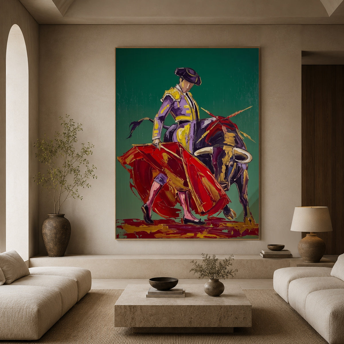 Violet Bravery — artwork in an interior setting 5