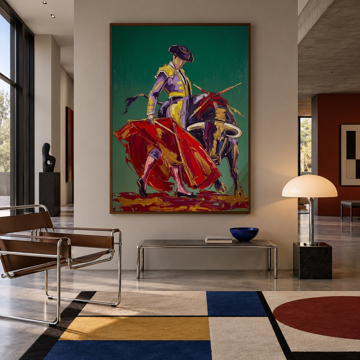 Violet Bravery — artwork in an interior setting 6
