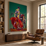Violet Bravery — artwork in an interior setting 7