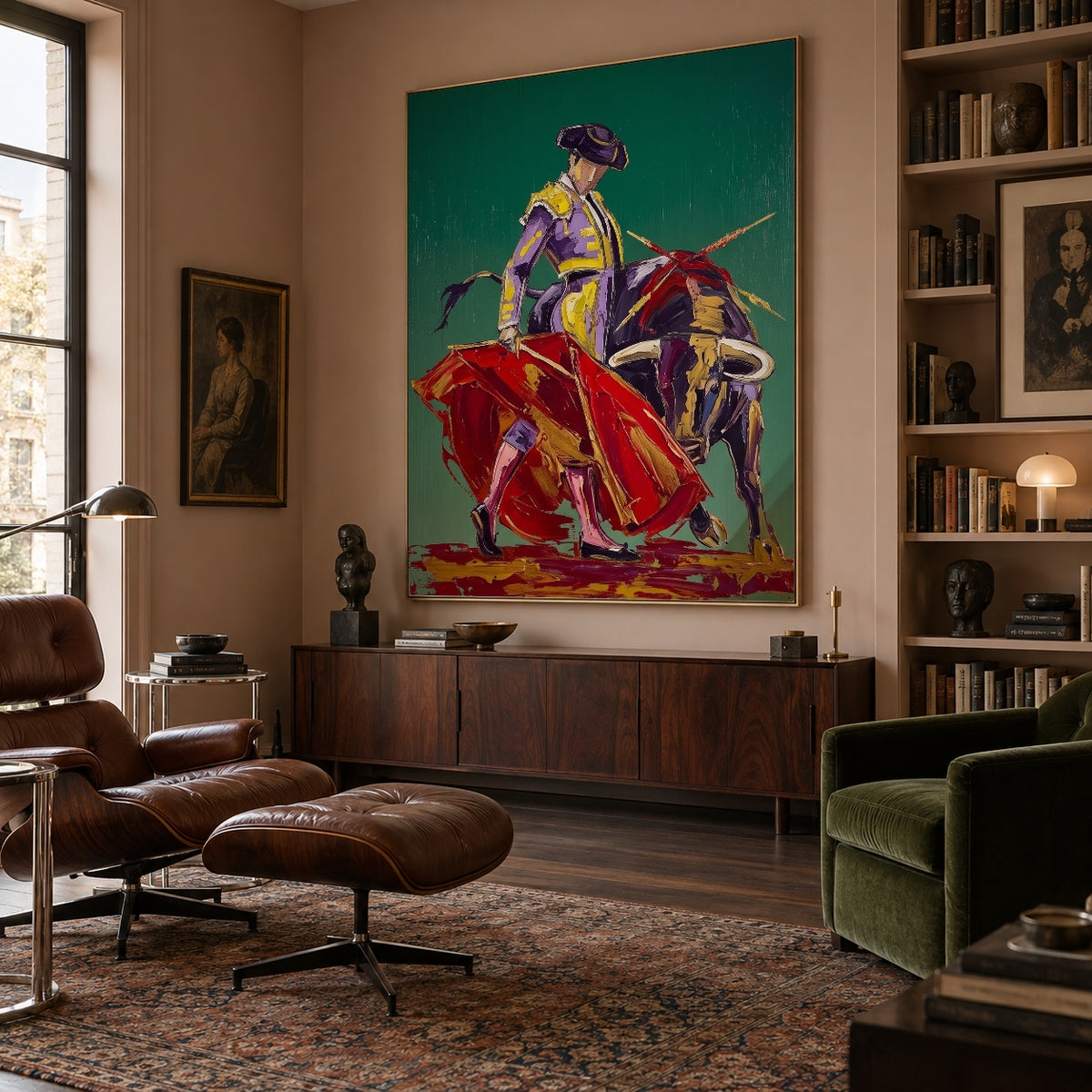 Violet Bravery — artwork in an interior setting 8
