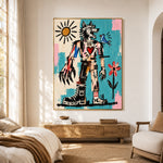 Wild West Bluebird — artwork in an interior setting 3