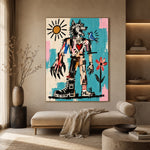 Wild West Bluebird — artwork in an interior setting 4