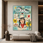 Wildheart Cowgirl — artwork in an interior setting 3