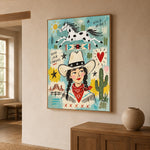 Wildheart Cowgirl — artwork in an interior setting 5