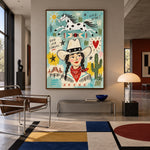 Wildheart Cowgirl — artwork in an interior setting 6