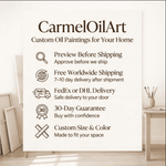 CarmelOilArt service and shipping guarantees