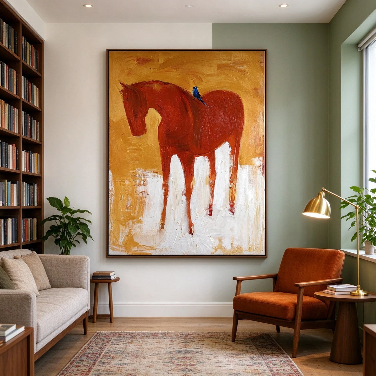 A Bluebird's Rest — artwork in an interior setting 6