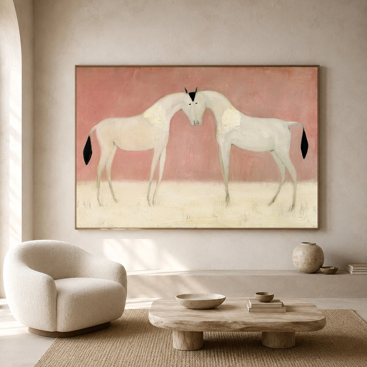 A Blushwood Bond — front view in a living space
