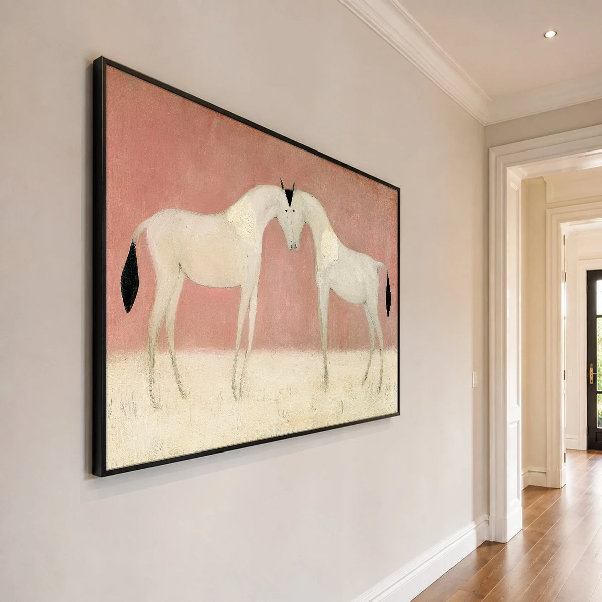 A Blushwood Bond — side view of the artwork
