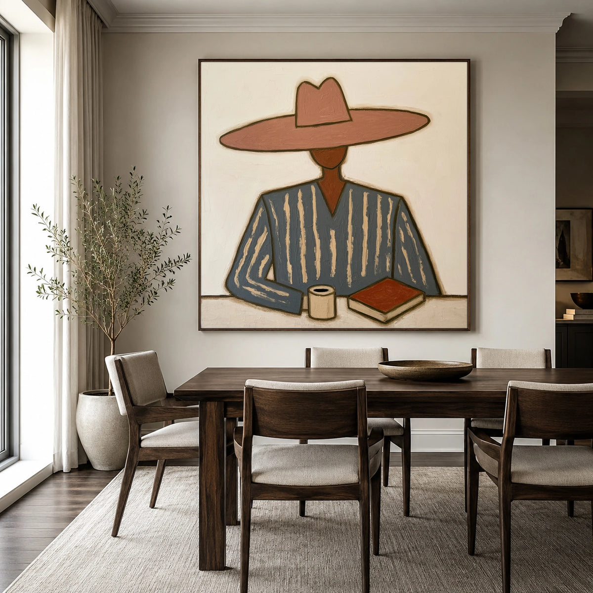 A Book Beside Coffee — artwork in an interior setting 4