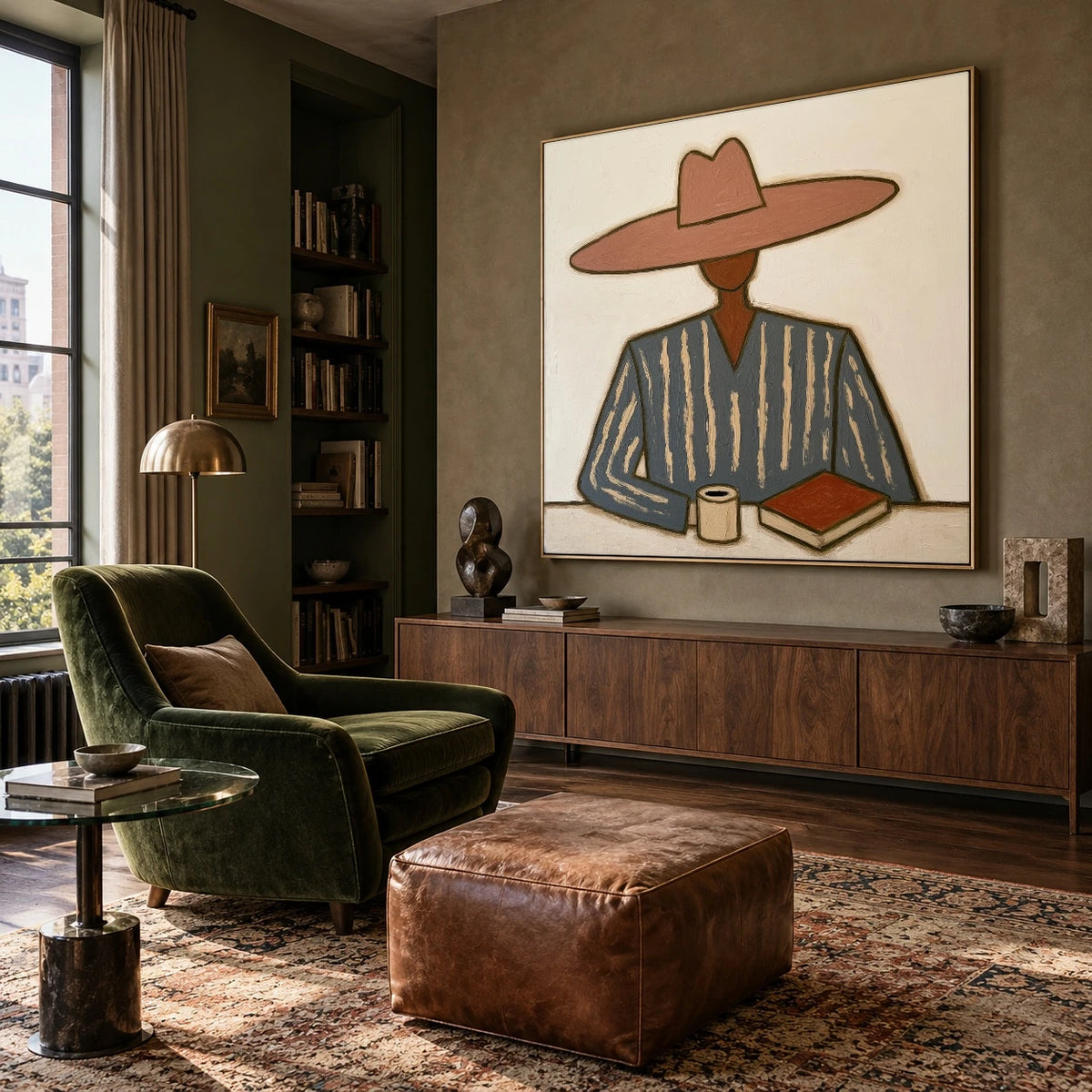 A Book Beside Coffee — artwork in an interior setting 7