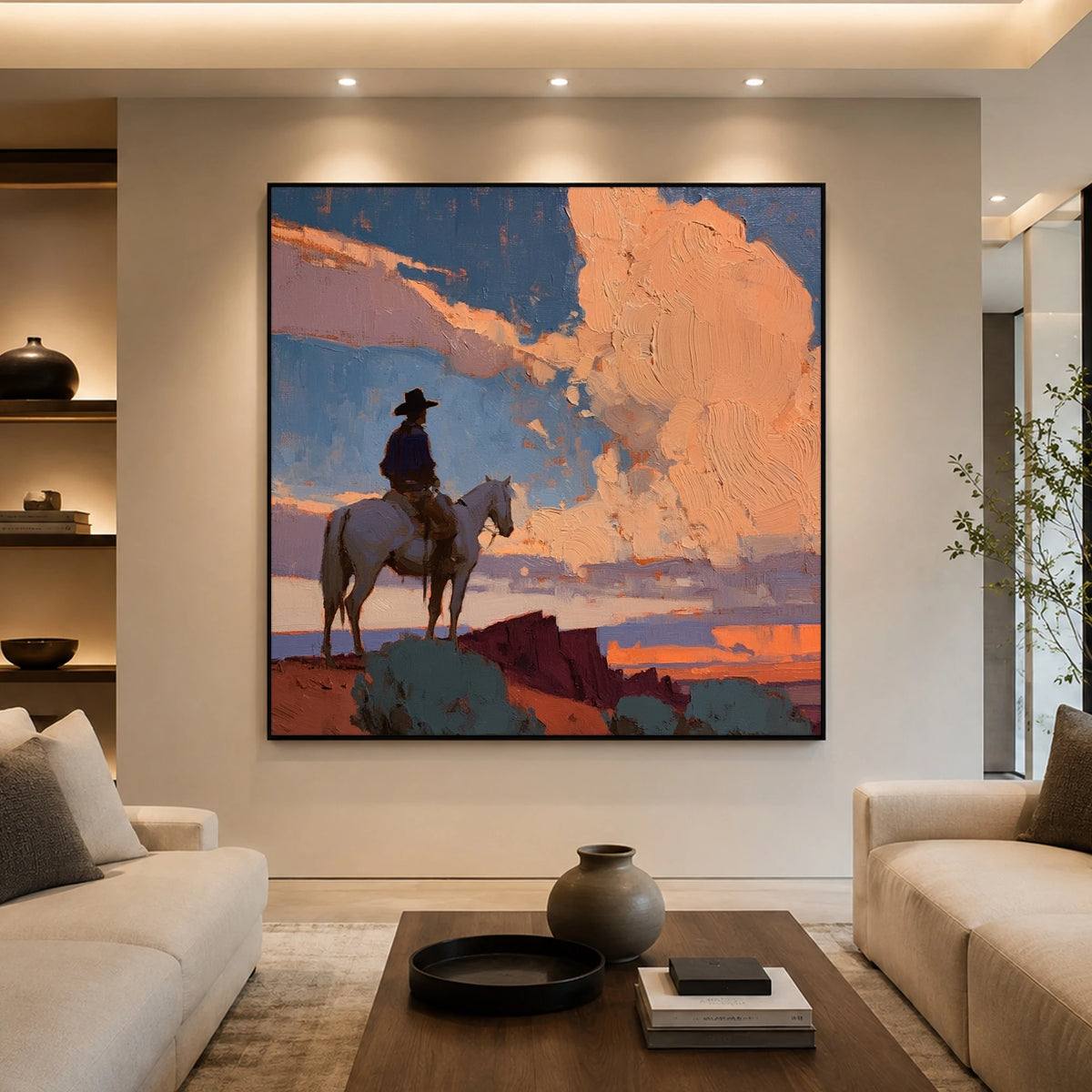 A Cloud to Follow — artwork in an interior setting 3