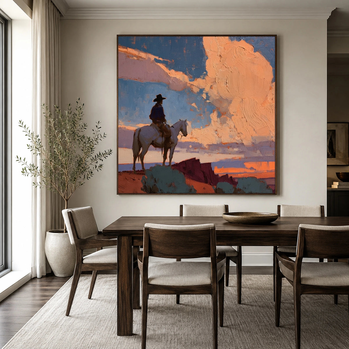 A Cloud to Follow — artwork in an interior setting 4