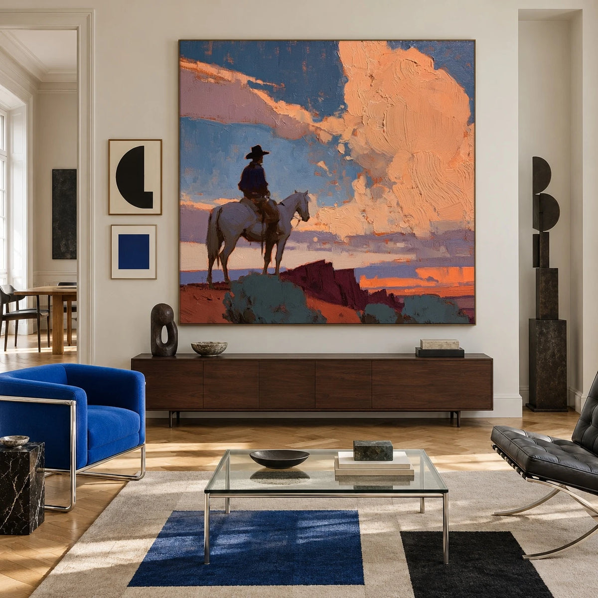 A Cloud to Follow — artwork in an interior setting 6