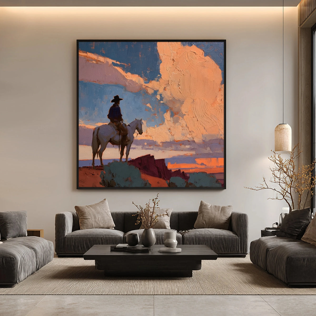 A Cloud to Follow — artwork in an interior setting 8