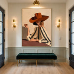 A Copper Brim Pause — artwork in an interior setting 6