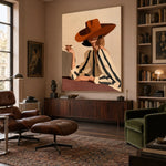 A Copper Brim Pause — artwork in an interior setting 7