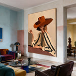 A Copper Brim Pause — artwork in an interior setting 8