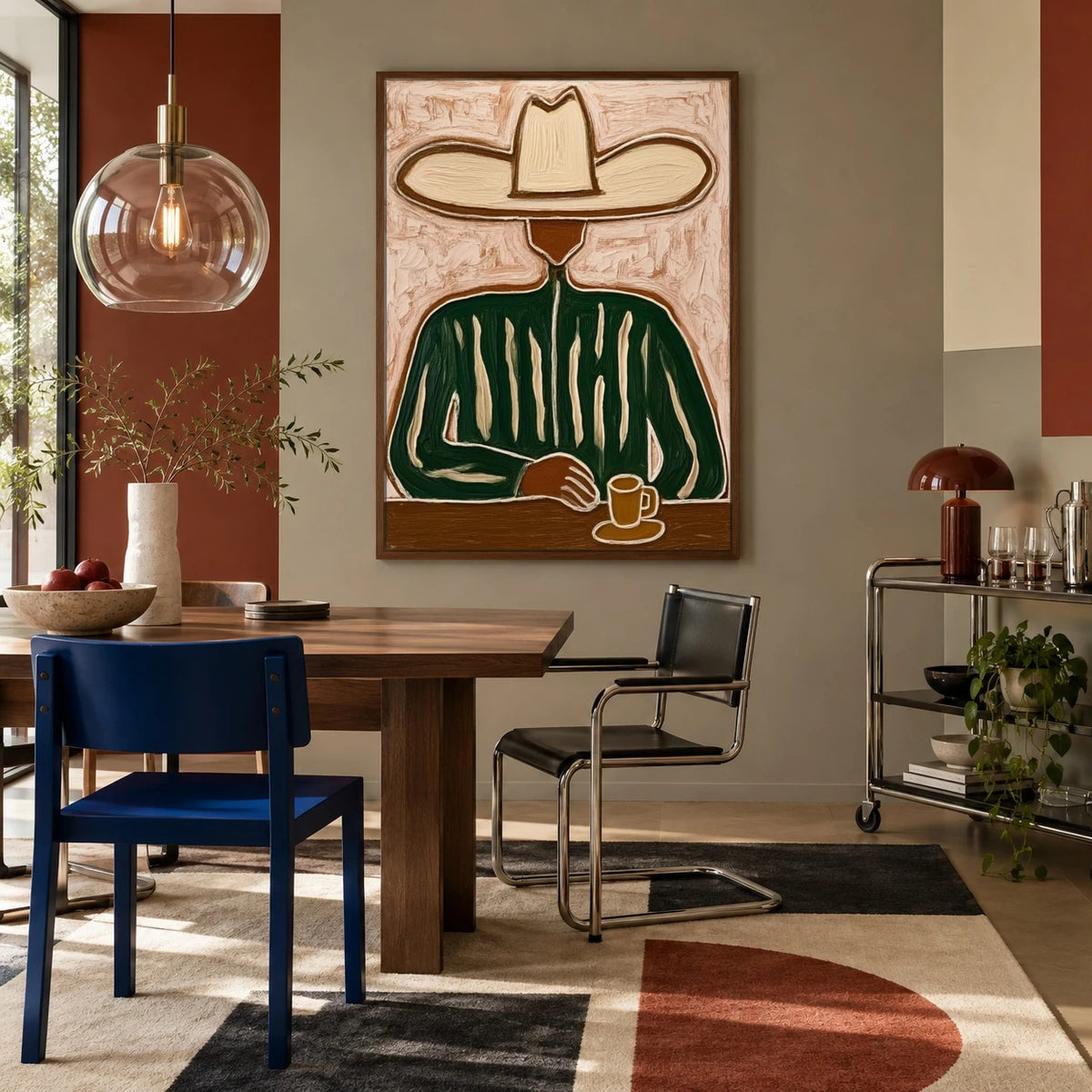 A Cup of Solitude — artwork in an interior setting 4