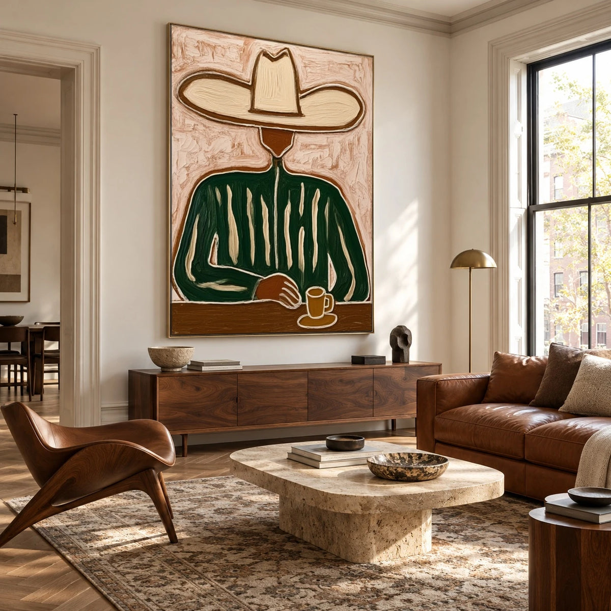 A Cup of Solitude — artwork in an interior setting 5
