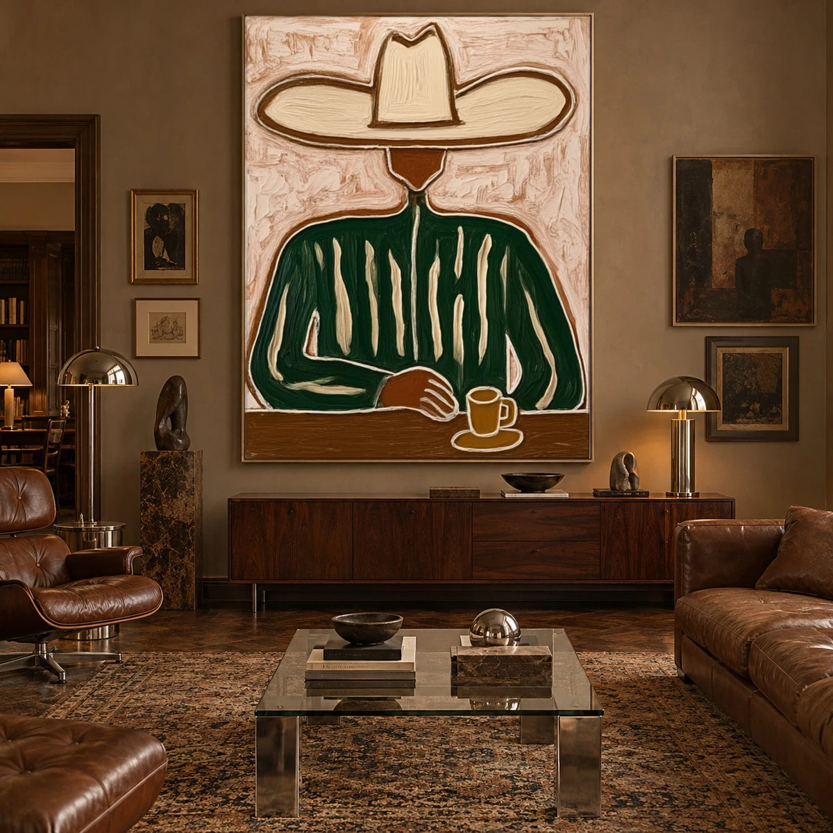A Cup of Solitude — artwork in an interior setting 7