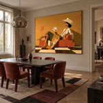 A Daisy Between Hours — artwork in an interior setting 5