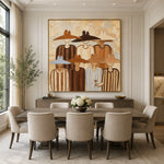 A Gathering of Brims — artwork in an interior setting 4
