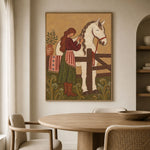 A Greeting at Sundown — artwork in an interior setting 3