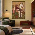 A Greeting at Sundown — artwork in an interior setting 4