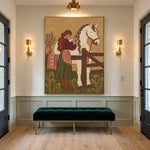 A Greeting at Sundown — artwork in an interior setting 6