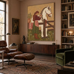 A Greeting at Sundown — artwork in an interior setting 7