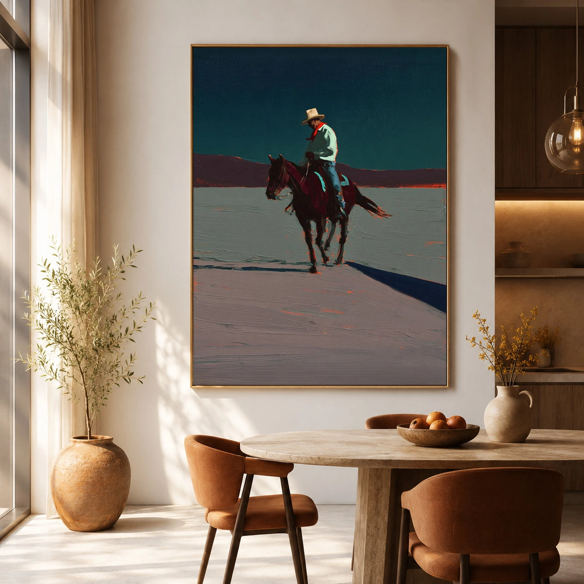 A Long Quiet Shadow — artwork in an interior setting 3
