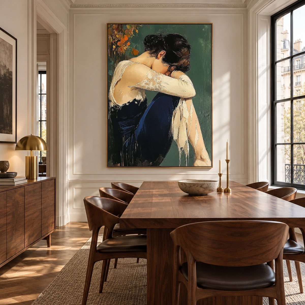 A Moment Within — side view of the artwork
