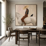 A Passenger Behind — artwork in an interior setting 3