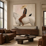 A Passenger Behind — artwork in an interior setting 5