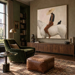 A Passenger Behind — artwork in an interior setting 7