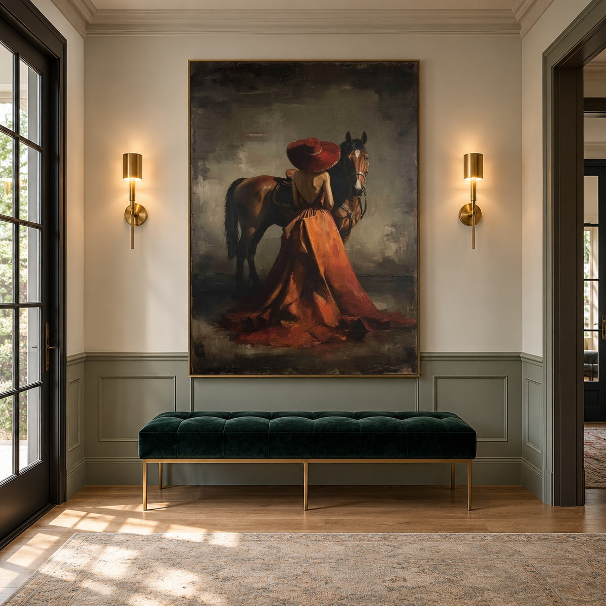 A Promise at Dusk — artwork in an interior setting 7