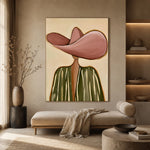 A Rosewide Brim — front view in a living space